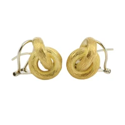 PENDIENTES Pendientes doble aro oro amarillo