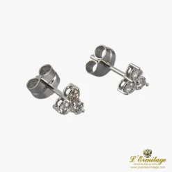 PENDIENTES Pendientes dormilonas oro blanco