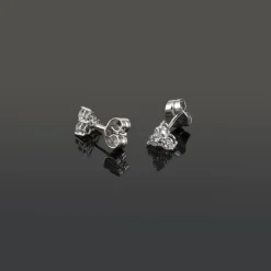 PENDIENTES Pendientes dormilonas oro blanco