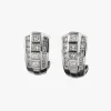 PENDIENTES Pendientes en oro blanco con diamantes.