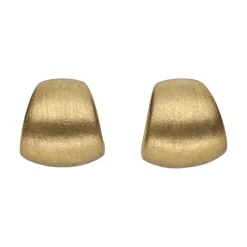 PENDIENTES Pendientes en oro amarillo vista en mate.