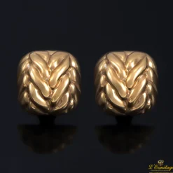 PENDIENTES Pendientes labrados oro amarillo