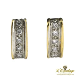 PENDIENTES Pendientes oro amarillo y diamantes