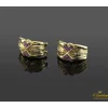 PENDIENTES Pendientes oro amarillo rubíes y diamantes