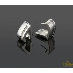 PENDIENTES Pendientes oro blanco y diamantes.