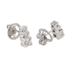 PENDIENTES Pendientes oro blanco y diamantes
