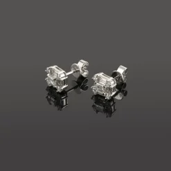 PENDIENTES Pendientes oro blanco y diamantes.