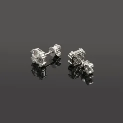 PENDIENTES Pendientes oro blanco y diamantes.