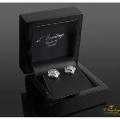 PENDIENTES Pendientes oro blanco y diamantes.