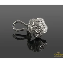 PENDIENTES Pendientes oro blanco y diamantes.