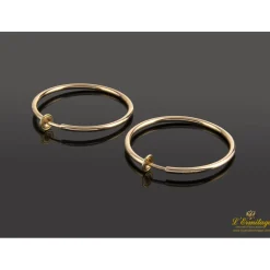 PENDIENTES Pendientes realizados en oro rosa