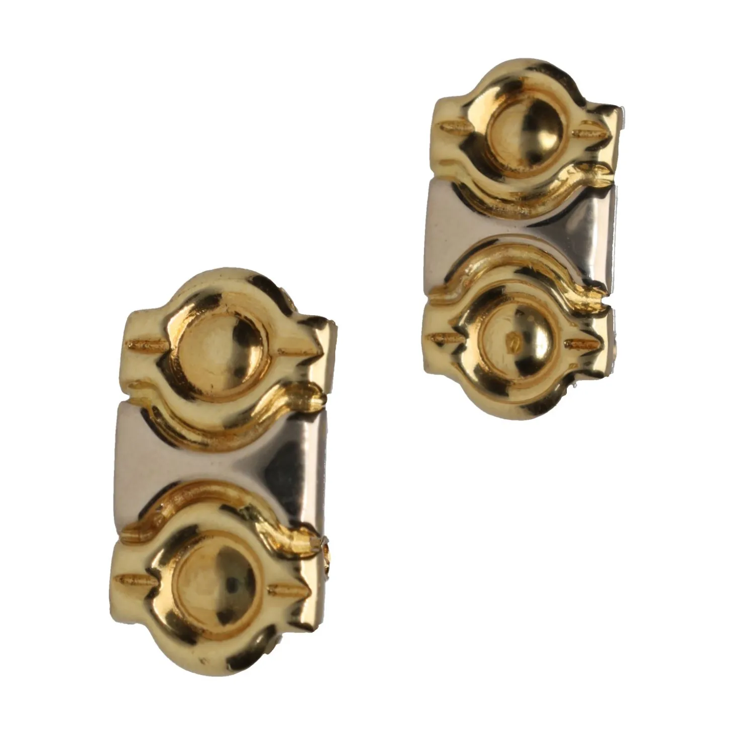 PENDIENTES Pendientes realizados en oro amarillo y oro blanco.