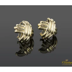 PENDIENTES Pendientes tiffany & co realizados en oro amarillo.