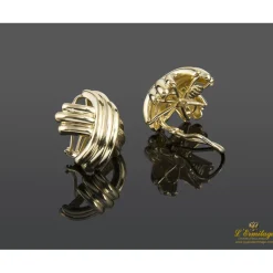 PENDIENTES Pendientes tiffany & co realizados en oro amarillo.