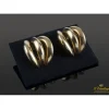 PENDIENTES Pendientes tres aros oro amarillo