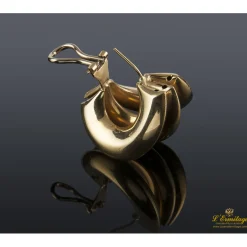 PENDIENTES Pendientes tres aros oro amarillo