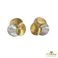 PENDIENTES Pendientes tres colores de oro