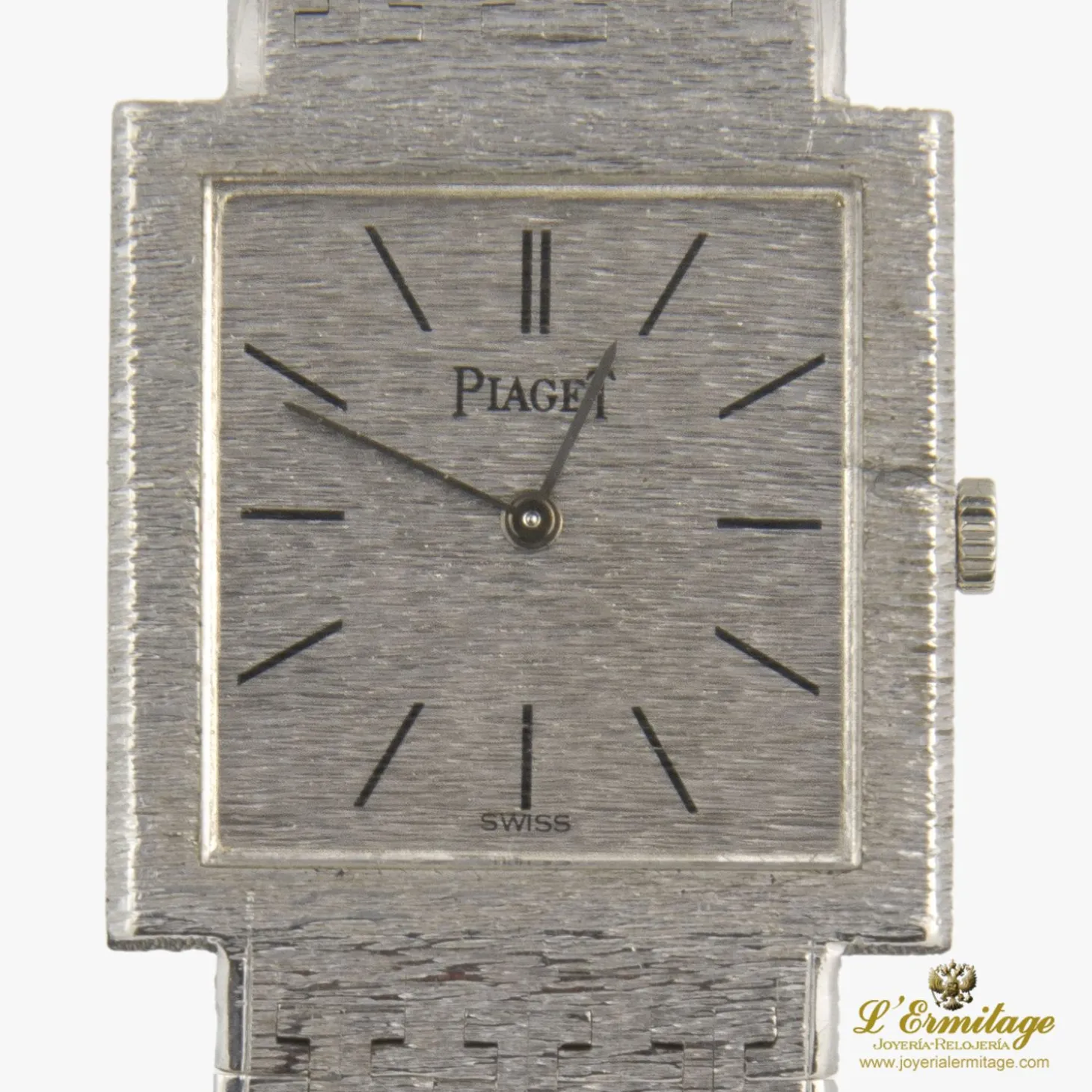 PIAGET Polo oro blanco cuerda manual señora