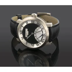 PIERRE KUNZ Retrogrado oro blanco automático caballero 41mm