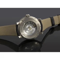 PIERRE KUNZ Retrogrado oro blanco automático caballero 41mm