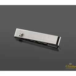 PISACORBATAS Pasador de corbata oro blanco y diamante.