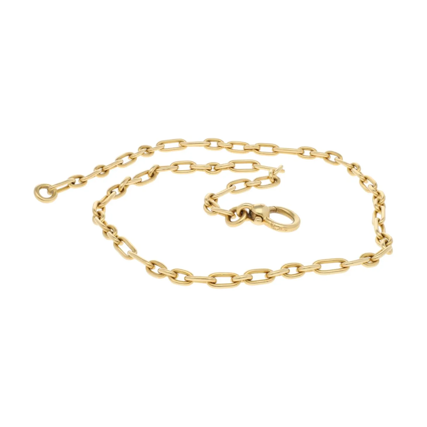 PULSERAS Collar pomellato realizado en oro amarillo.