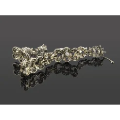 PULSERAS Pulsera art-deco oro blanco y diamantes.