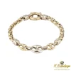 PULSERAS Pulsera cordón oro amarillo oro blanco broche marinero