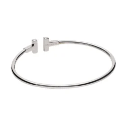 PULSERAS Pulsera de la colección t de tiffany & co en oro blanco