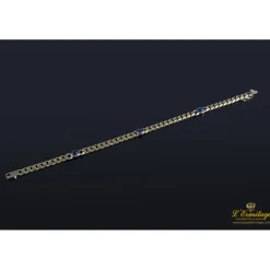 PULSERAS Pulsera en oro amarillo con rubí y zafiros
