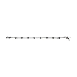 PULSERAS Pulsera en oro blanco con brillantes.