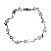 PULSERAS Pulsera firmada por tous en oro blanco con diamantes.