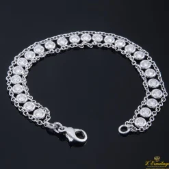 PULSERAS Pulsera oro blanco y diamantes