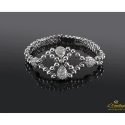 PULSERAS Pulsera oro blanco y diamantes.