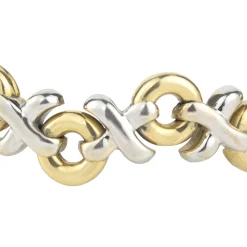 PULSERAS Pulsera oro blanco y oro amarillo