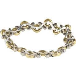 PULSERAS Pulsera oro blanco y oro amarillo