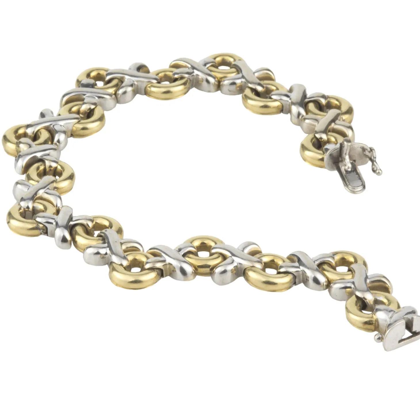 PULSERAS Pulsera oro blanco y oro amarillo