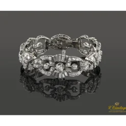 PULSERAS Pulsera oro blanco y diamantes
