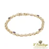 PULSERAS Pulsera realizada en oro amarillo con rubíes.