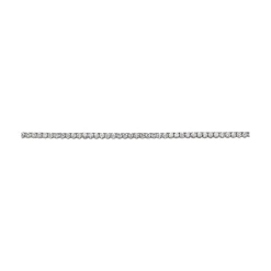 PULSERAS Pulsera riviere en oro blanco con brillantes.