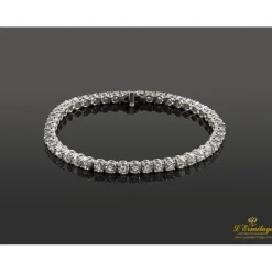 PULSERAS Pulsera riviere oro blanco
