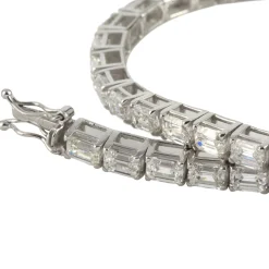 PULSERAS Pulsera riviere oro blanco y diamantes