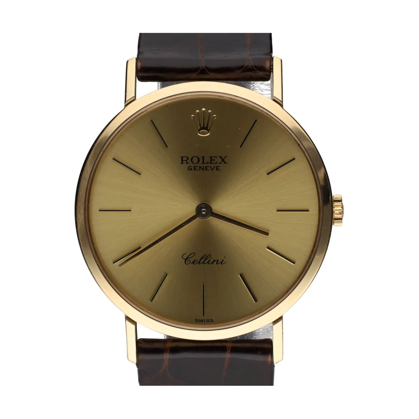 ROLEX Cellini cuerda manual oro amarillo 32mm.