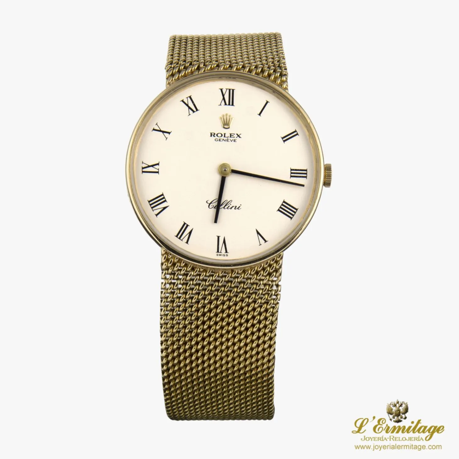 ROLEX Cellini oro amarillo cuerda manual caballero