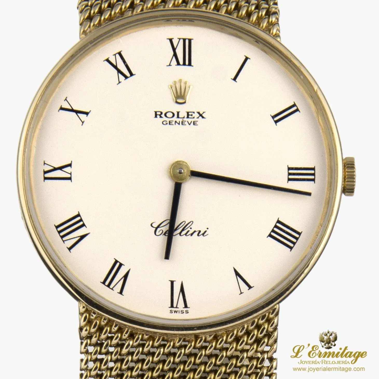 ROLEX Cellini oro amarillo cuerda manual caballero