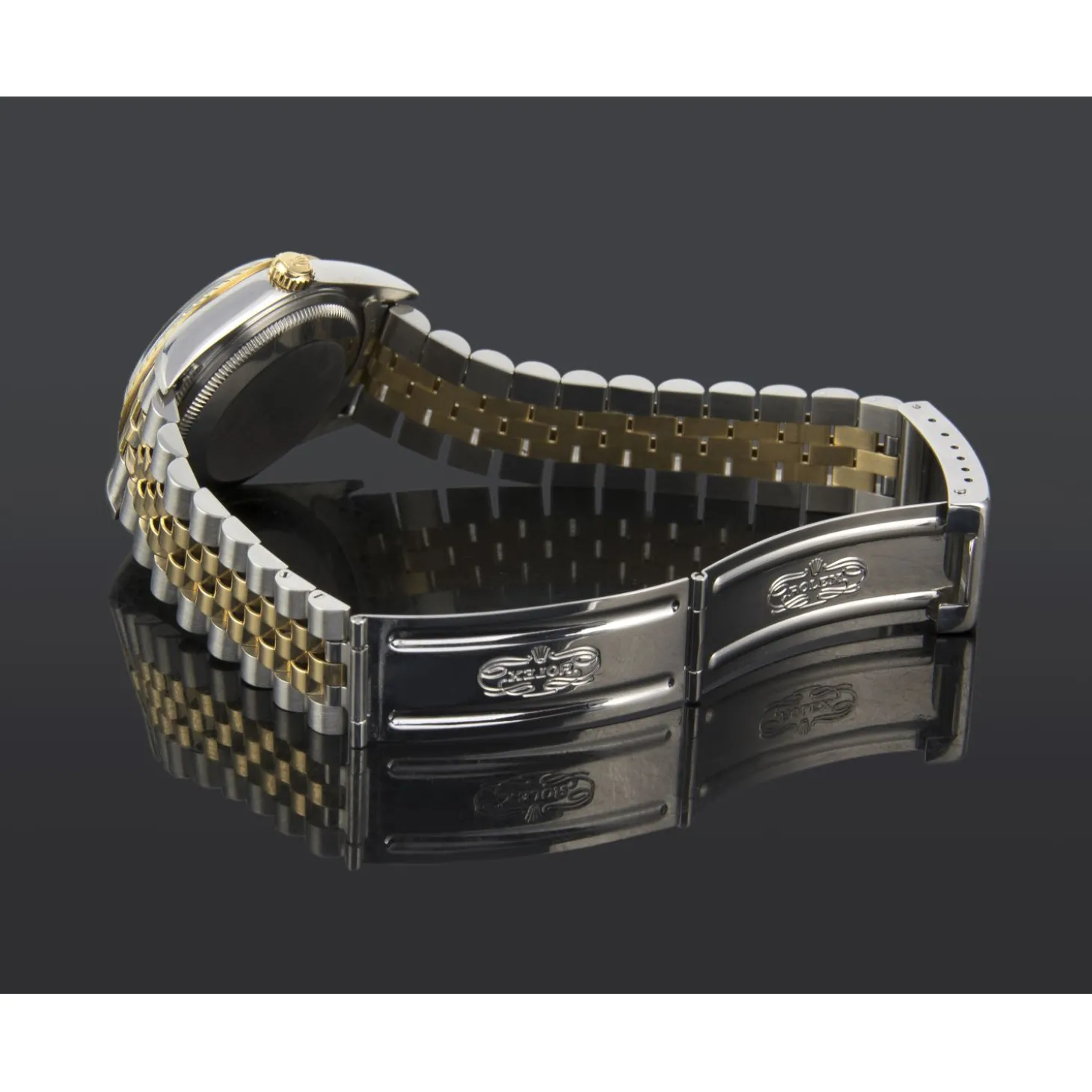 ROLEX Date acero y oro caballero jubile 34mm.