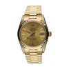 ROLEX Datejust oro amarillo cadete president 31mm.
