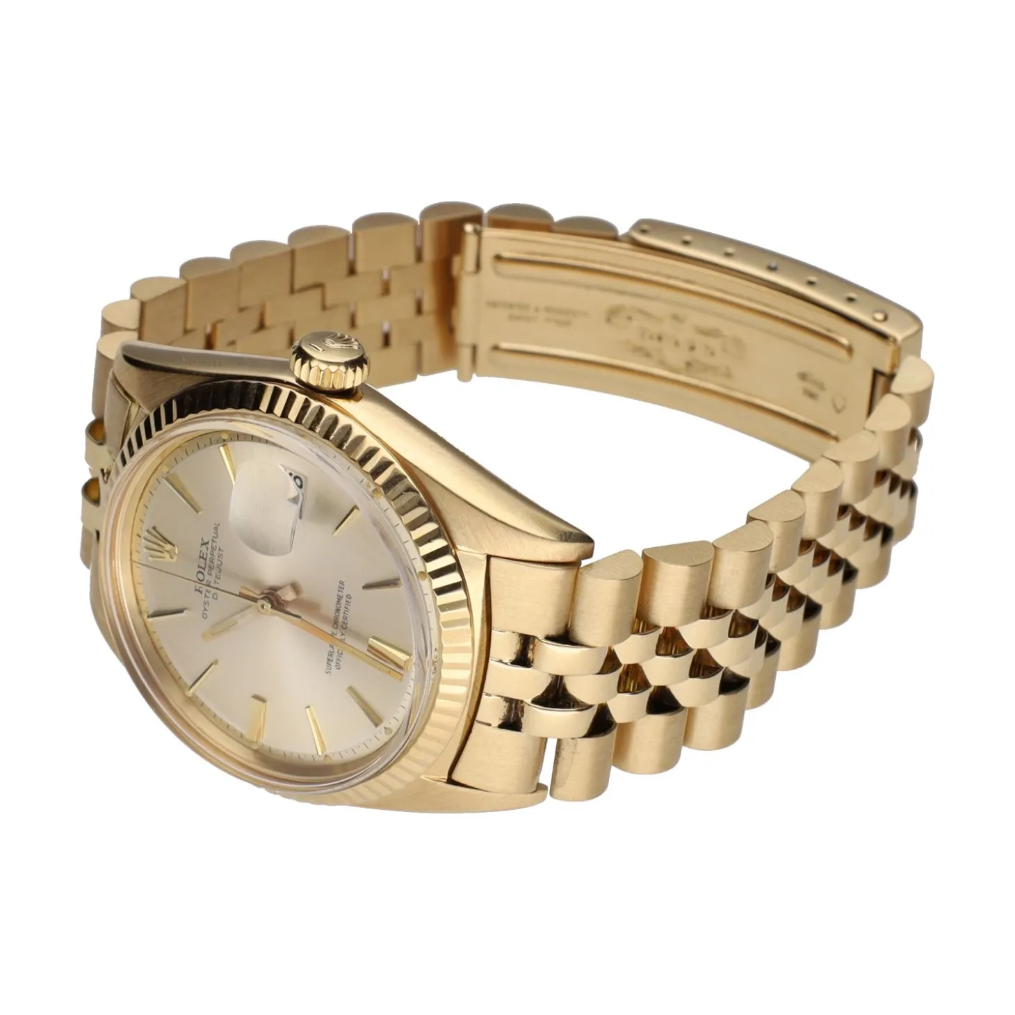 ROLEX Datejust oro amarillo jubille plexi 36mm.