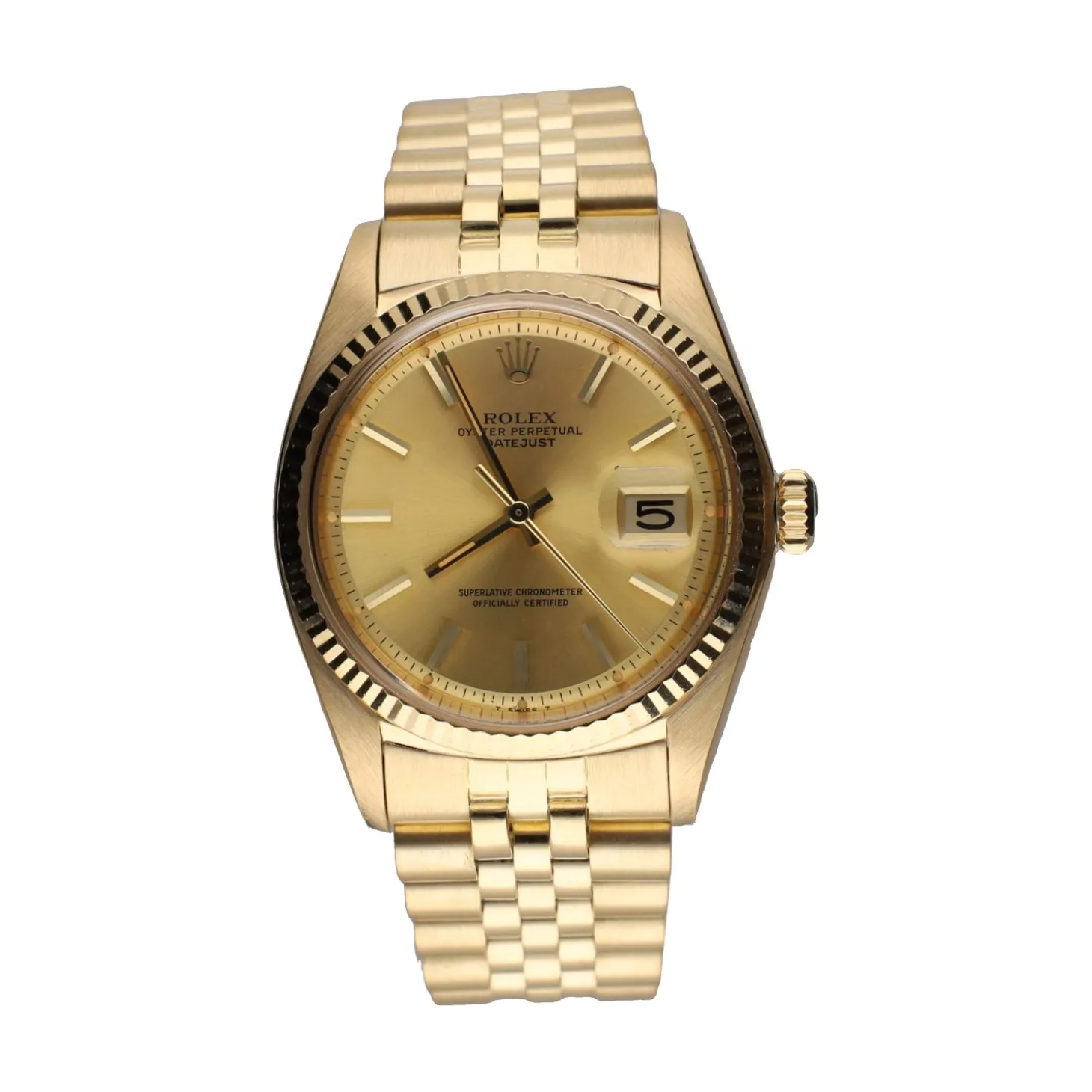 ROLEX Datejust oro amarillo jubille 36mm.