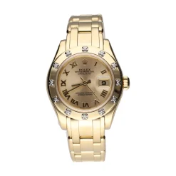 ROLEX Datejust pearlmaster oro amarillo brillantes.